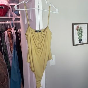 Lime green lulu’s bodysuit